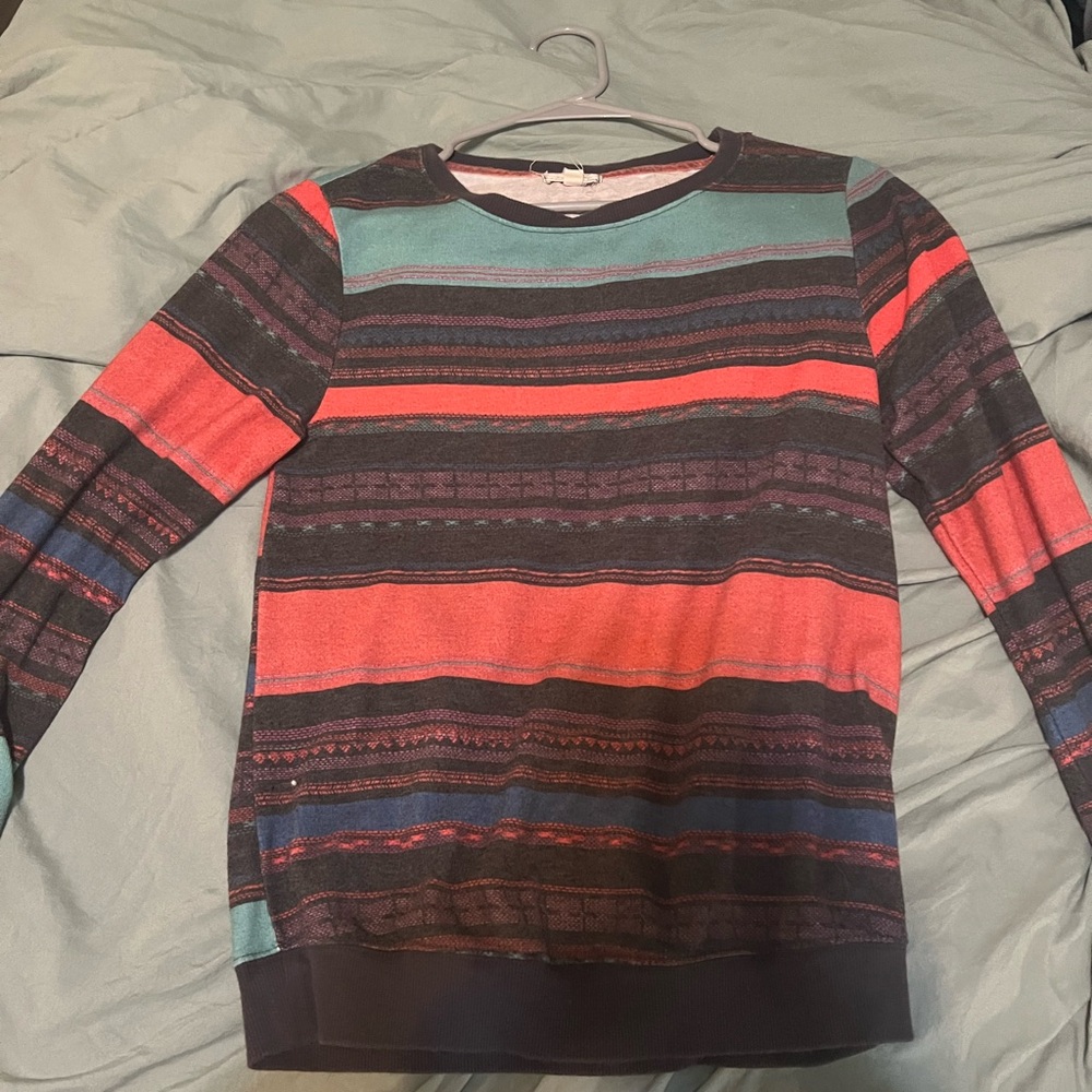 Eye Shadow Striped Long Sleeve